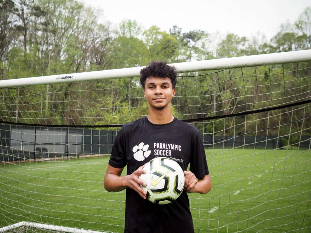 Chile Chitulangoma is a defensive midfielder that has been with the team for three years, becoming a regularly called-up player on the U.S. Men's CP National Team